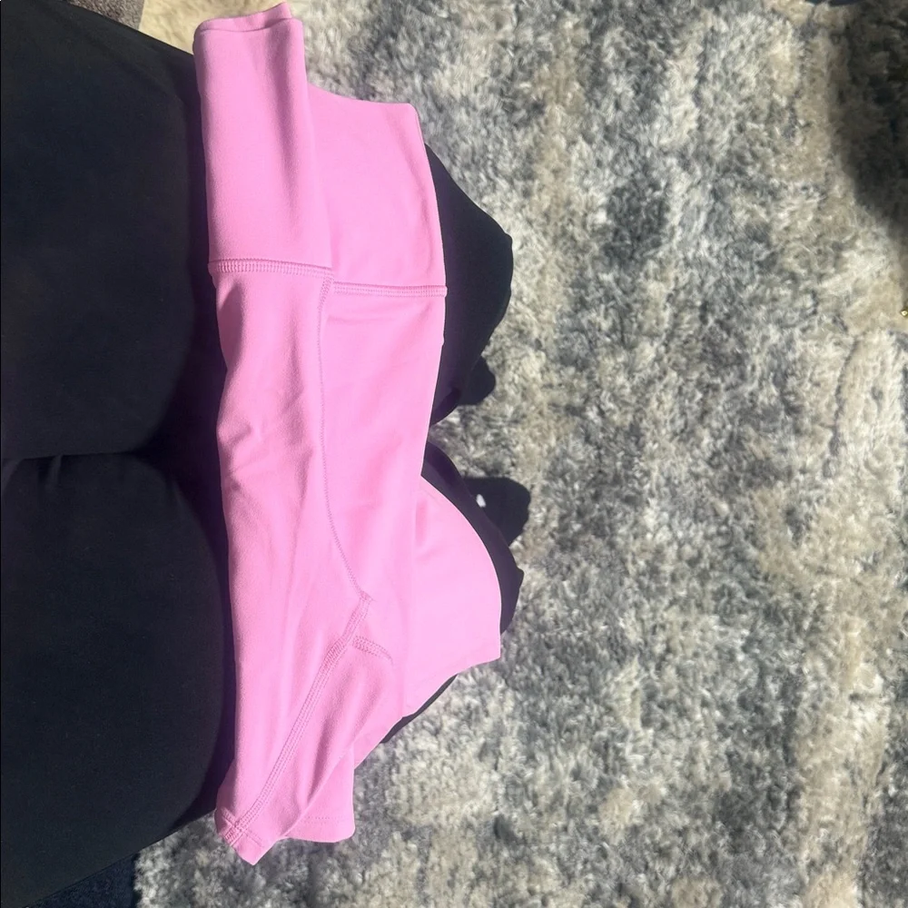All in Motion High Waist Pink Women's Shorts - Picture 7 of 8